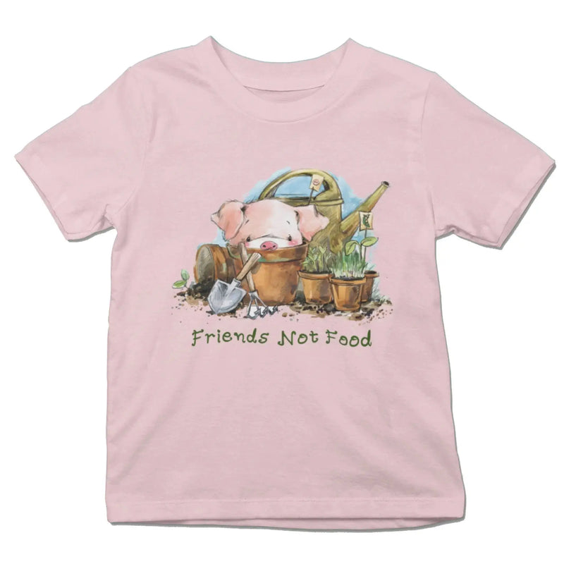 Pig Friends Not Food Organic Cotton (Unisex) Kid&