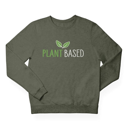 Plant Based (Unisex) Vegan Sweatshirt - Vegan As Folk